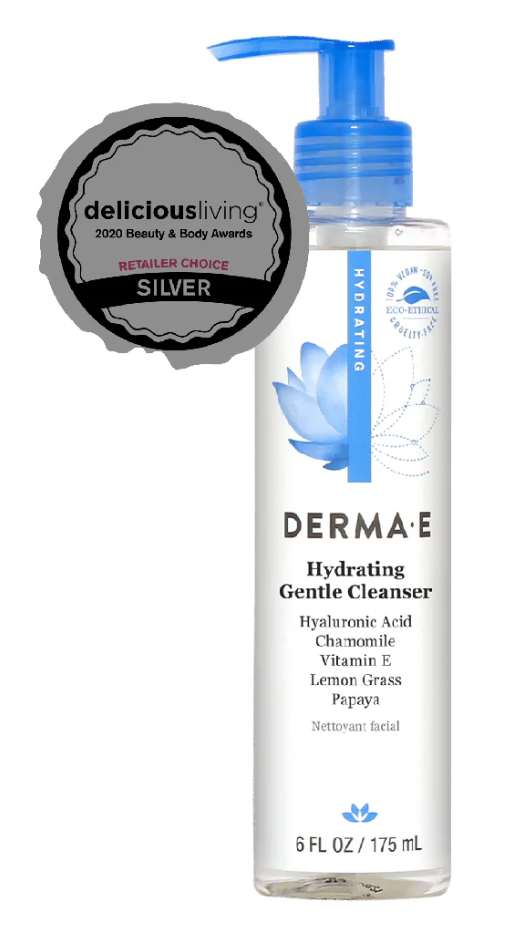 Hydrating Gentle Cleanser by Derma E, 175ml