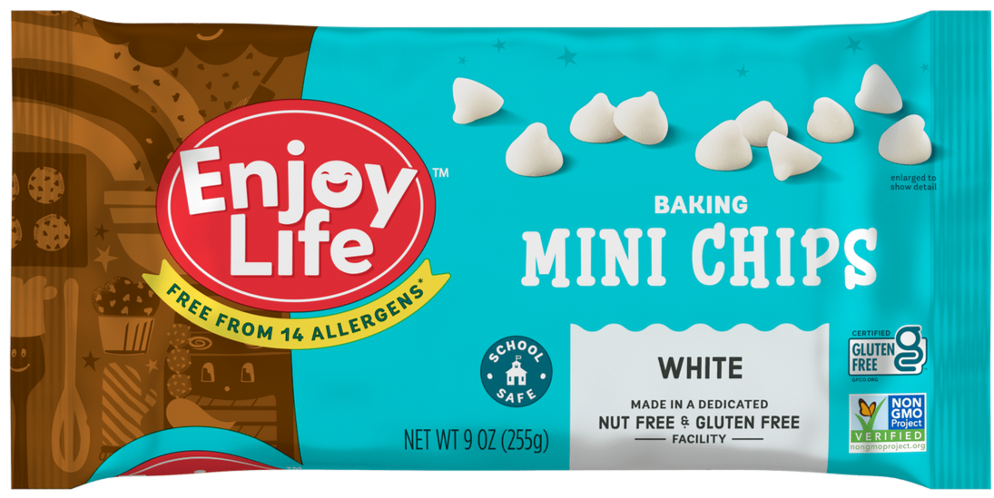 Mini pépites de chocolat blanc par Enjoy Life 255g