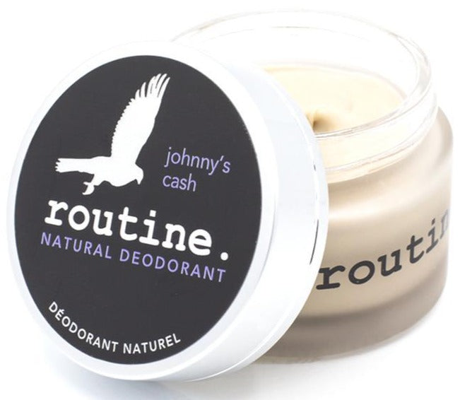 Déodorant Johnny's Cash (végétalien : sans cire d'abeille) par routine 58g