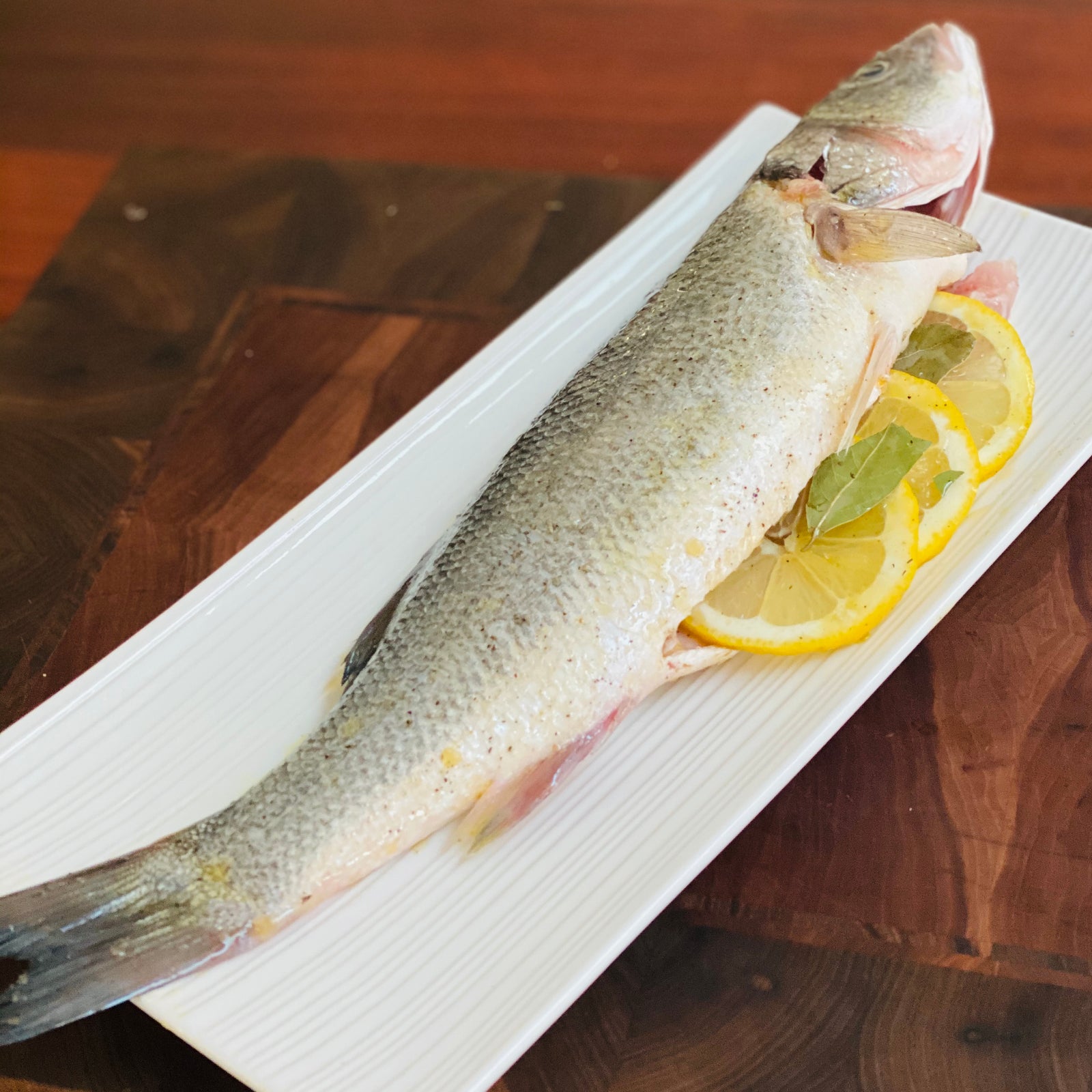 BBQ Branzino