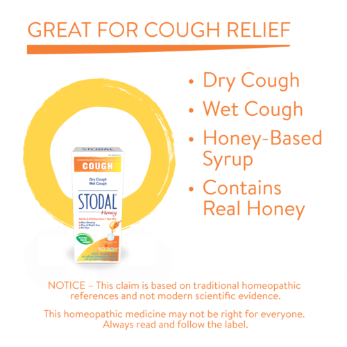 Stodal® Honey- 1 to 11 years Cough Syrup by Boiron, 200ml