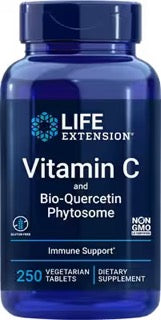 Vitamin C and Bio Quercetin Phytosome by Life Extension, 250 tabs