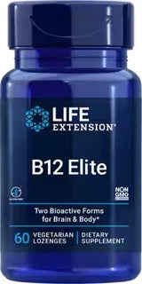 B12 Elite by Life Extension, 60 veg lozenges