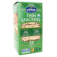 Organic Thin Stackers® - Fine Herb by Lundberg