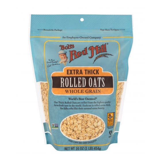 Extra Thick Rolled Oats by Bob's Red Mill, 907g