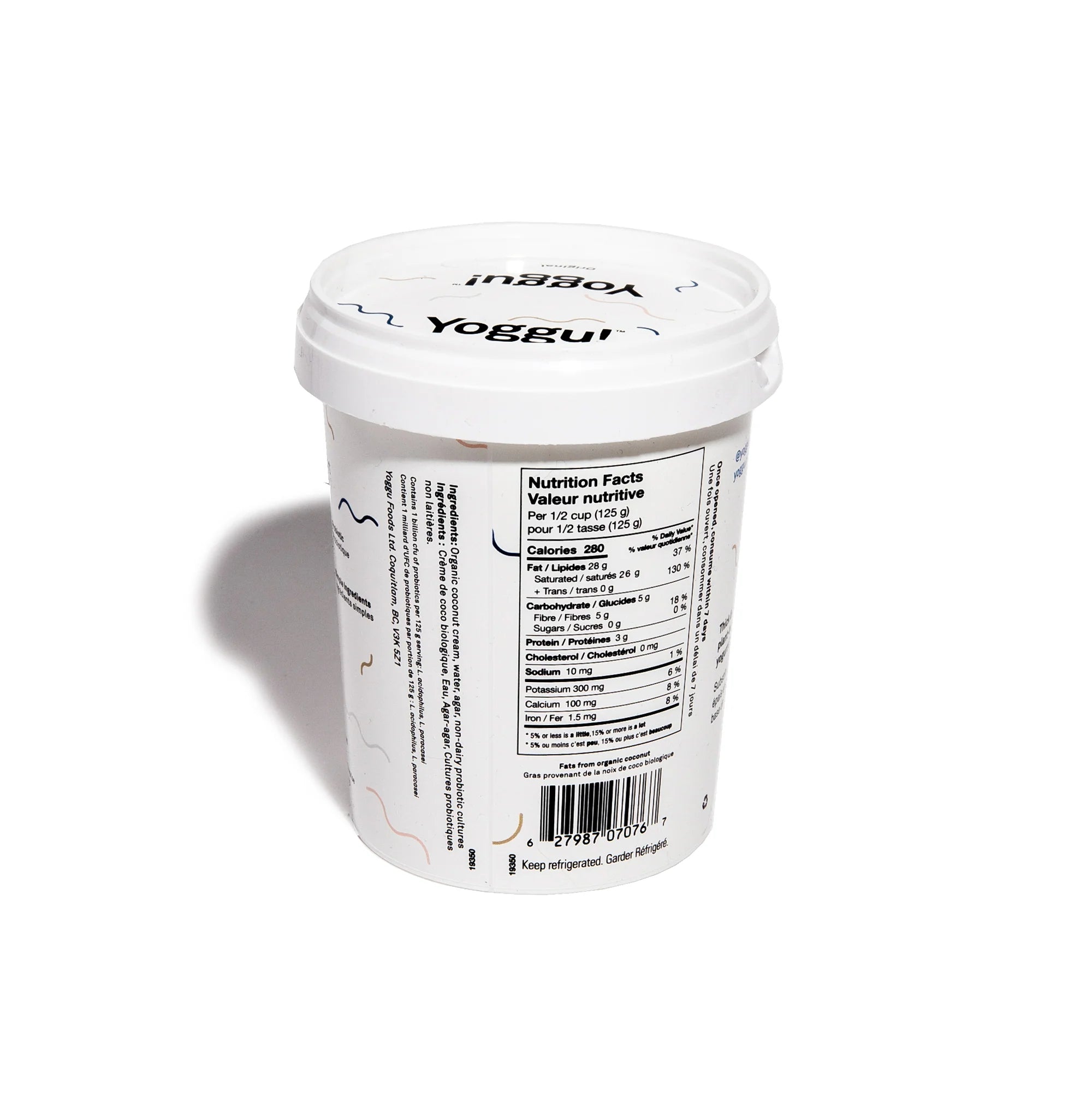 Original Plant Based Greek Yogurt by Yoggu, 450g