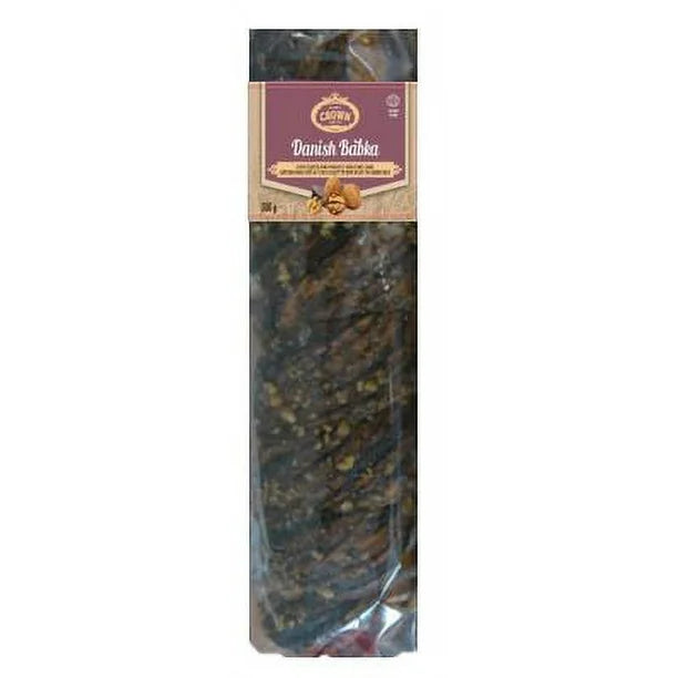 Crown Deluxe Danish Babka Chocolate & Walnut 500g