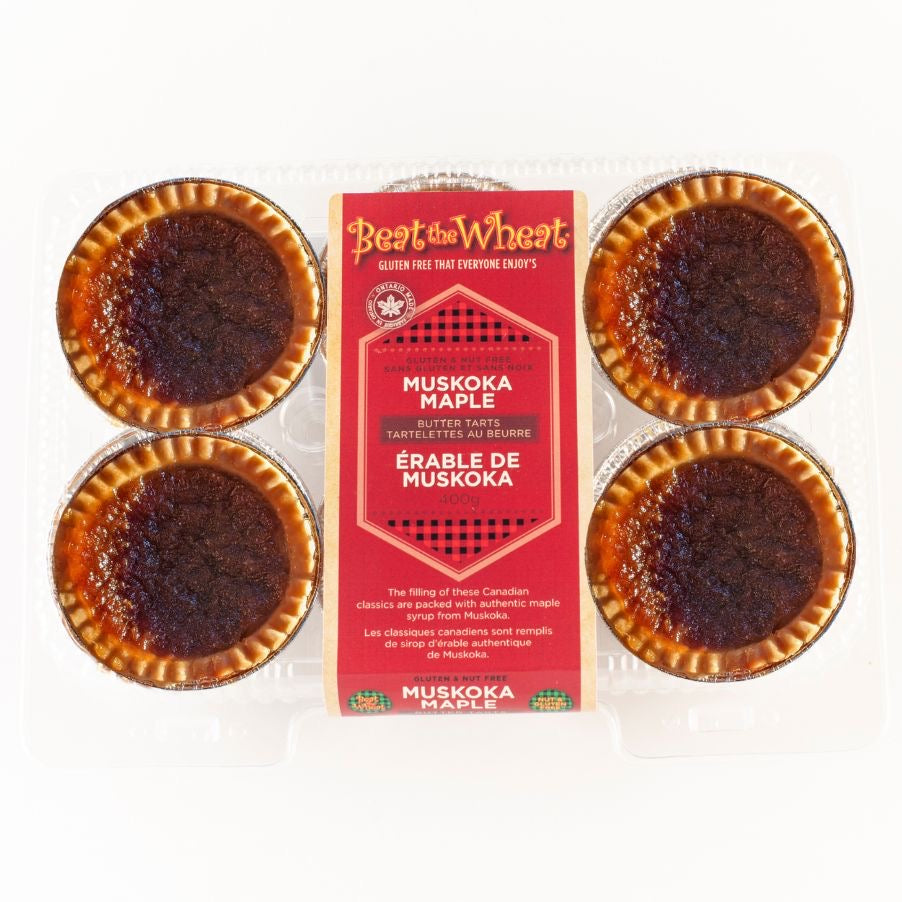 Gluten Free Butter Tarts Muskoka Maple by Beat the Wheat, 400g