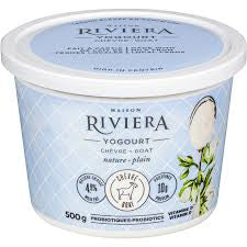 Yogourt Chevre | Goat Yogurt | Maison Riviera | 500g