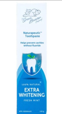 Extra Whitening Toothpaste Fresh Mint by Green Beaver, 100g