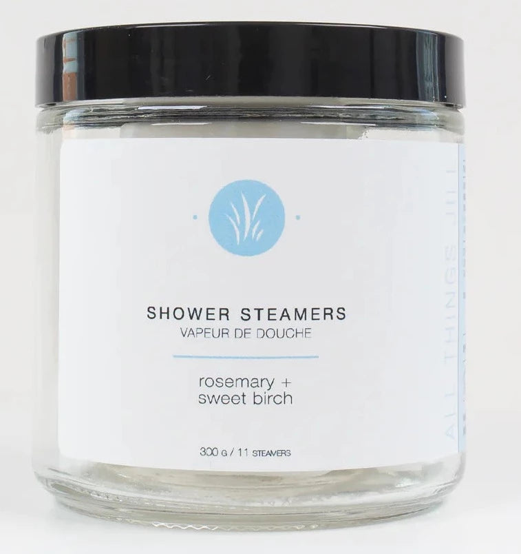 Rosemary + Sweet Birch Shower Steamers by All Things Jill, 300g