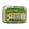 Conestoga Farms Organic Free range and organic fed 6 brown eggs extra large