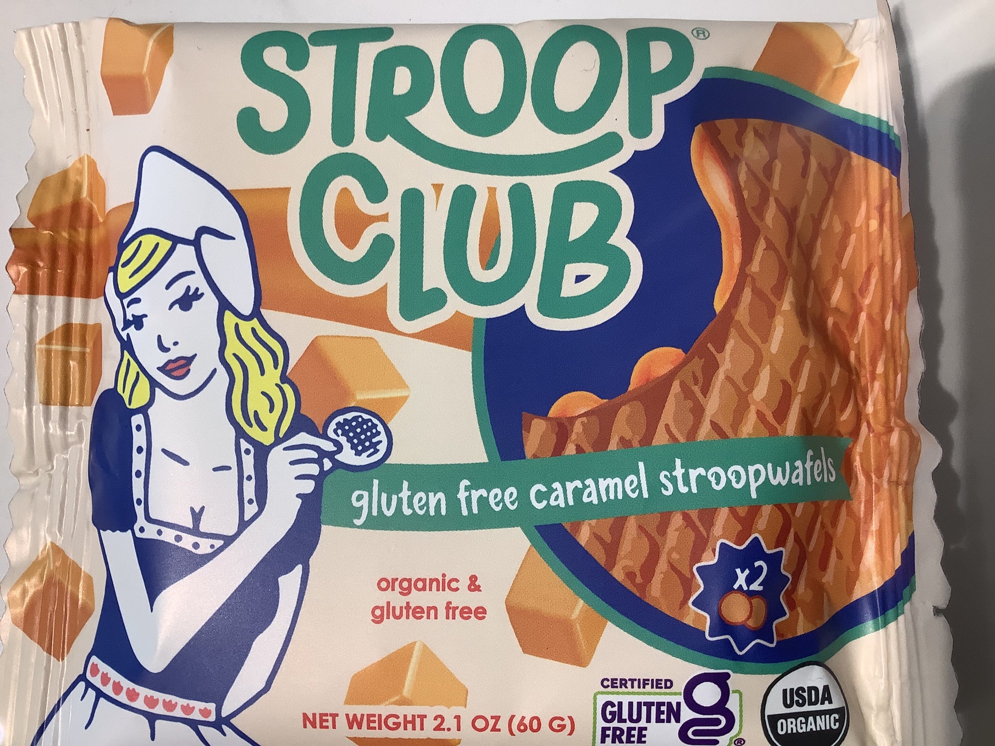 Gluten free caramel stroopwafels, stroop club