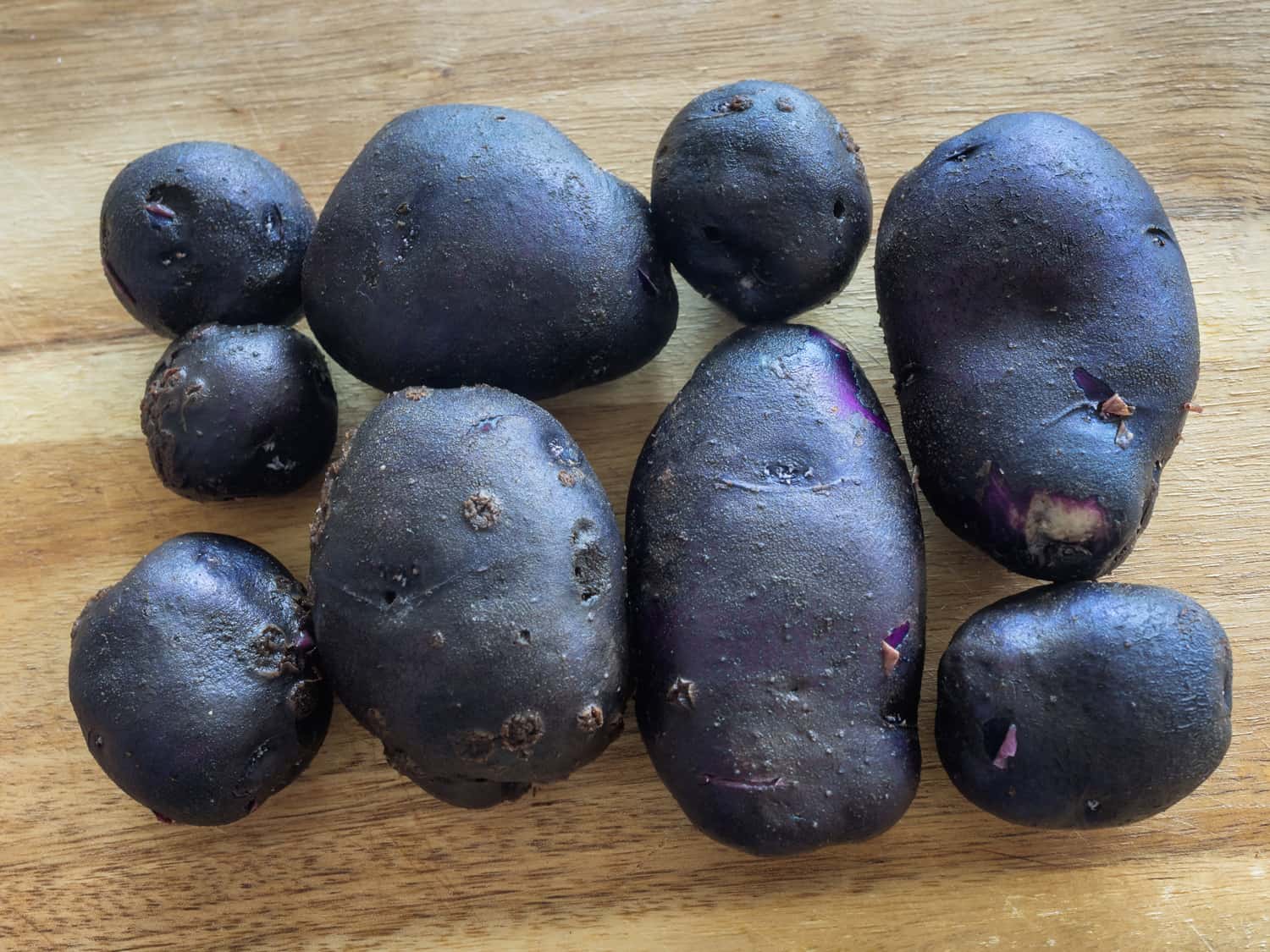 Organic Local Blue Potato, 500g