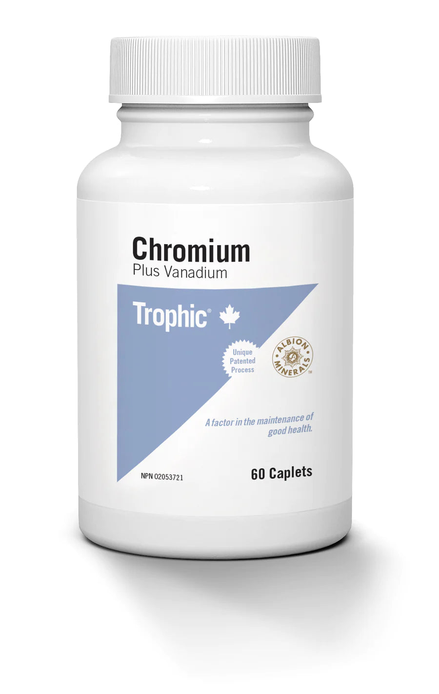 Chromium Plus Vanadium by Trophic, 60 caps