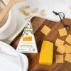 Sharp Cheddar Style Wedge- Organic &amp; Dairy Free Fermented Cashew Cheese by Nuts for Cheese 120g