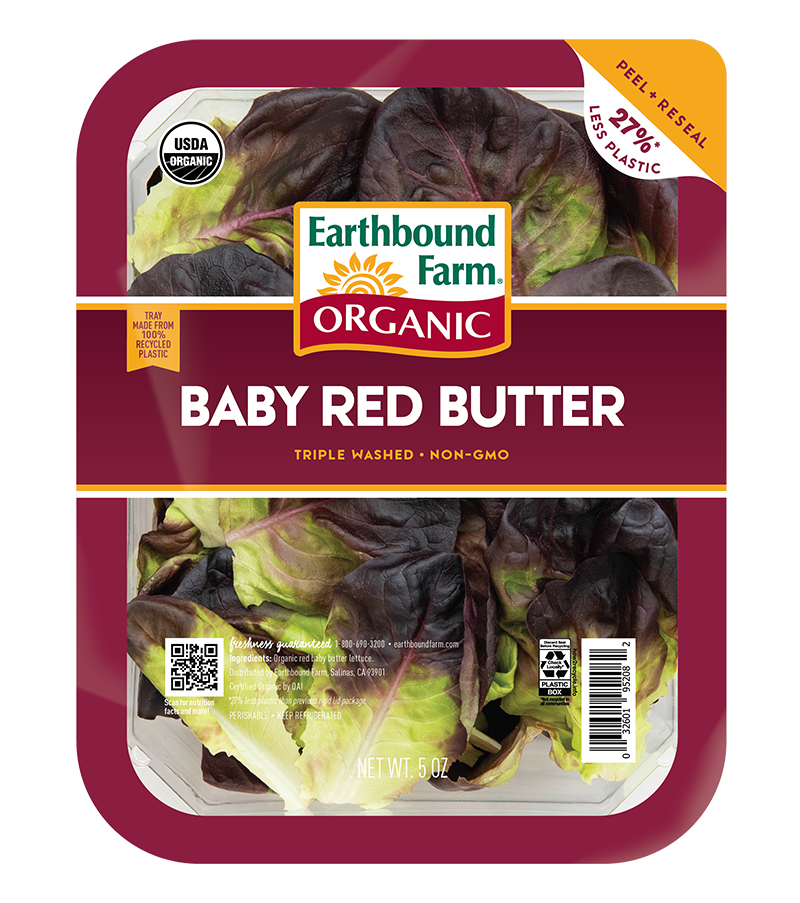 Organic Baby Butter Lettuce by Earthbound Farm, 142g