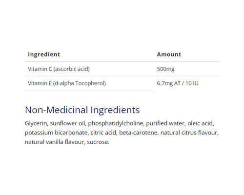 CAN VITAMIN C 1000 LIPOSOMAL 450 ML