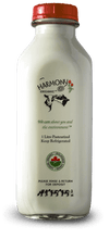 Organic 3.8% milk by Harmony Organic, 1L