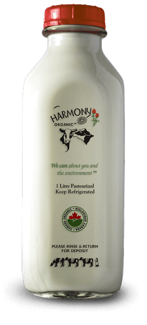 Organic 3.8% Milk by Harmony Organic, 1L