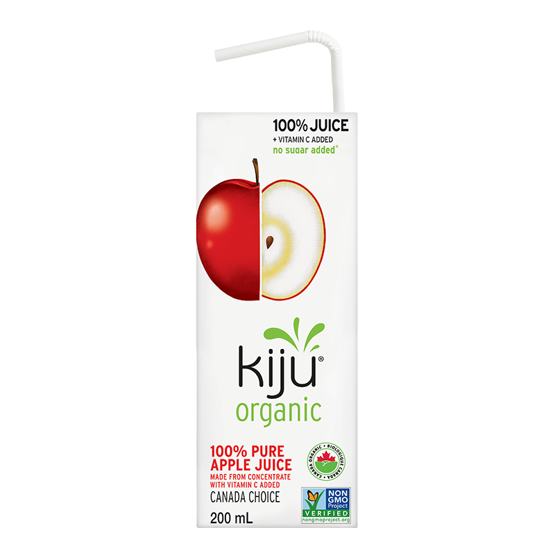 100% Pure Apple Juice by Kiju 4x200ml