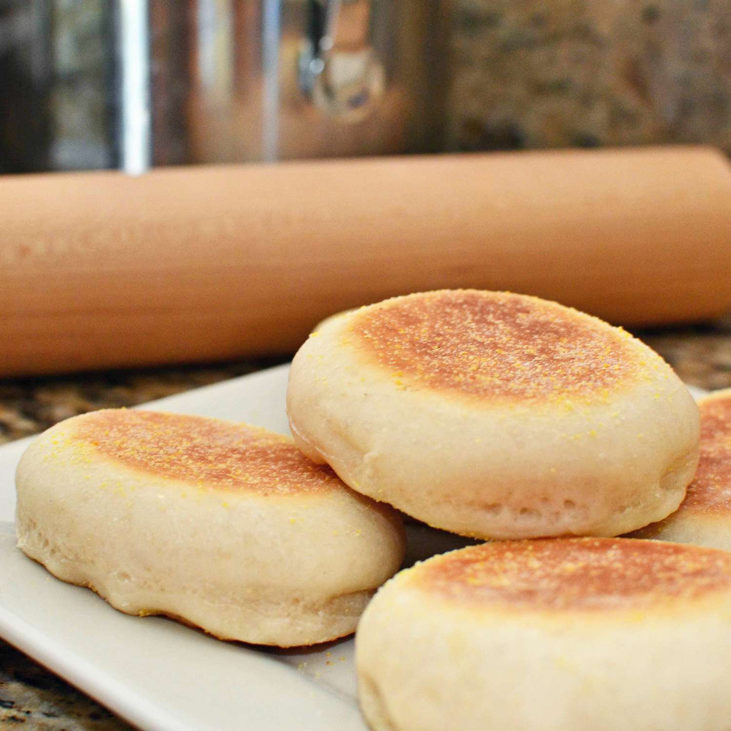 English Muffins Sourdough by Boulangerie Automne, 4 units - Monday and Fridays