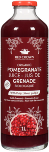 Organic Pomegranate Juice with Pulp Red Crown 1L