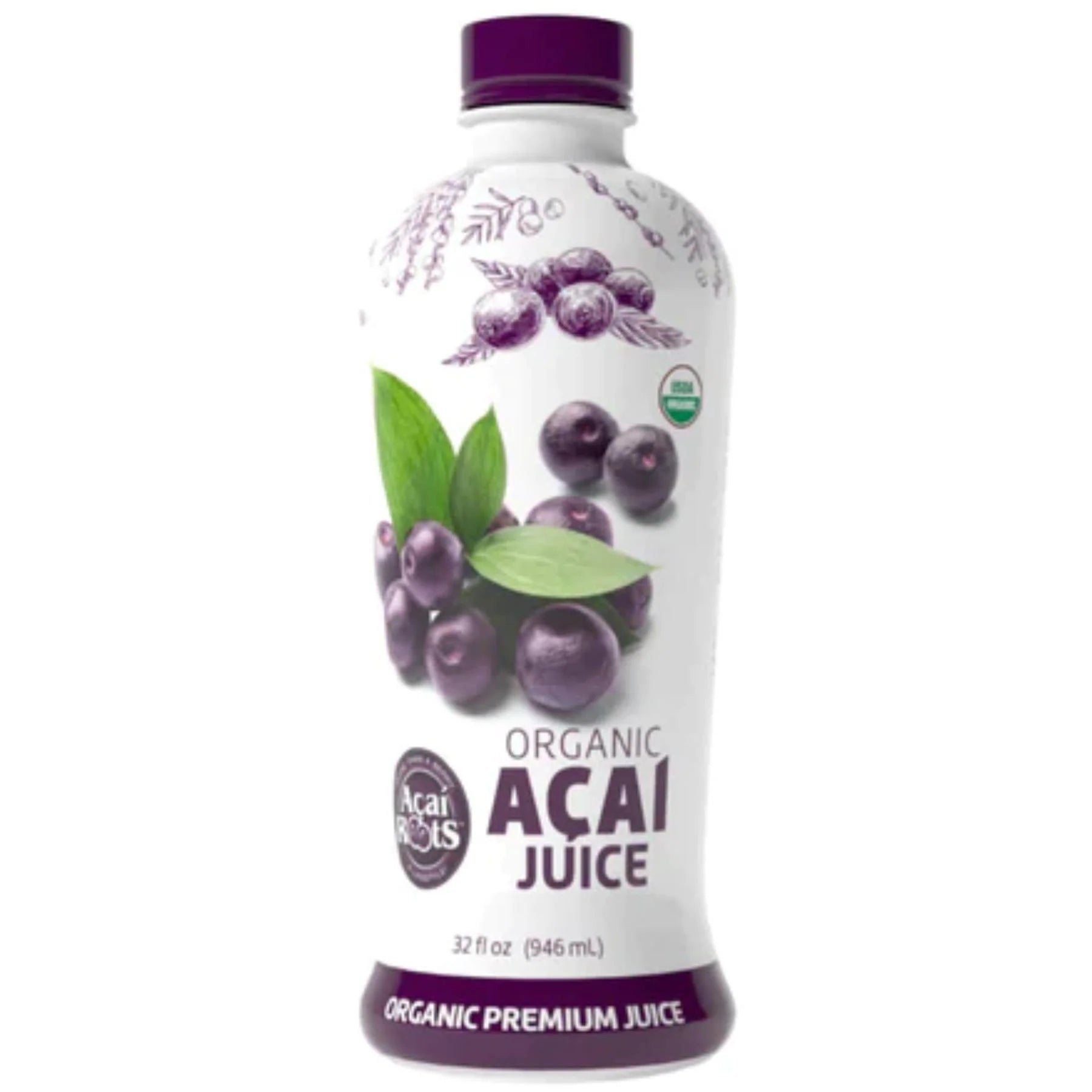 Organic Açai Juice Açai Roots 946ml