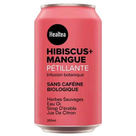 Hibiscus Mango Infusion by Healtea, 355mL