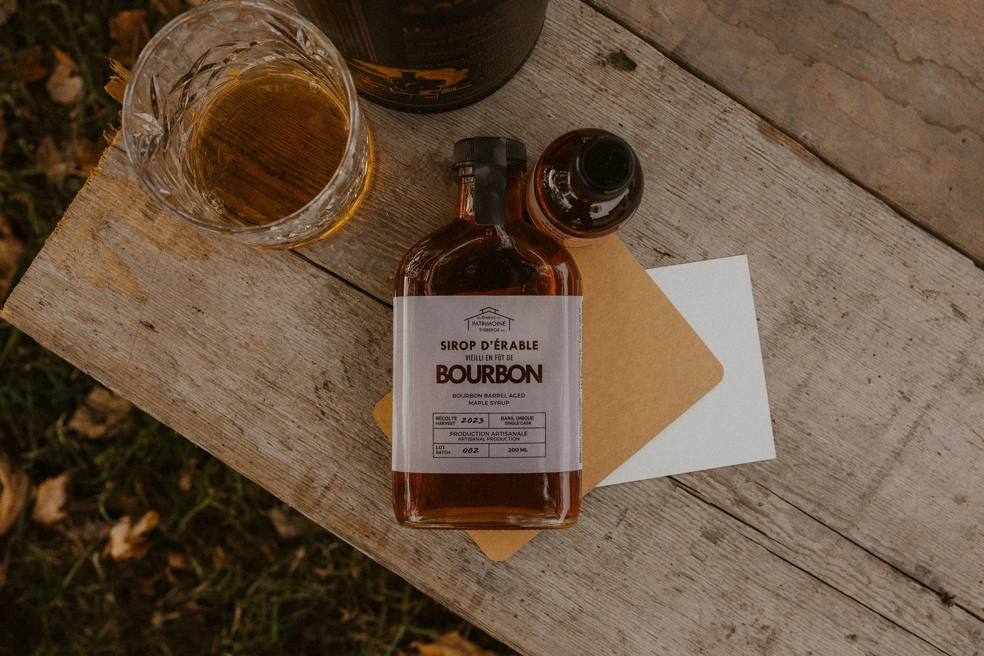 Maple Syrup aged in Bourbon Barrel by Les Érables du Patrimoine, 200mL