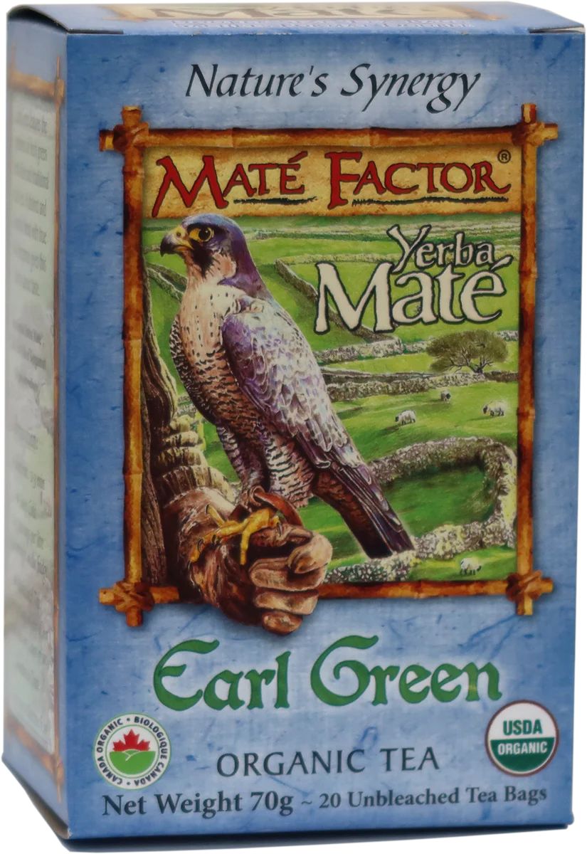 Earl Green Organic Tea by Maté Factor, 70g