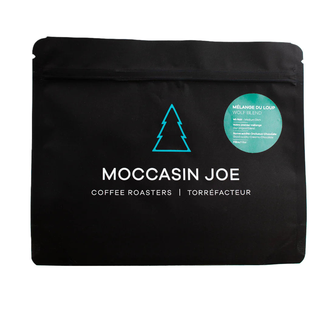 Wolf Blend Coffee Beans by Moccasin Joe, 340g