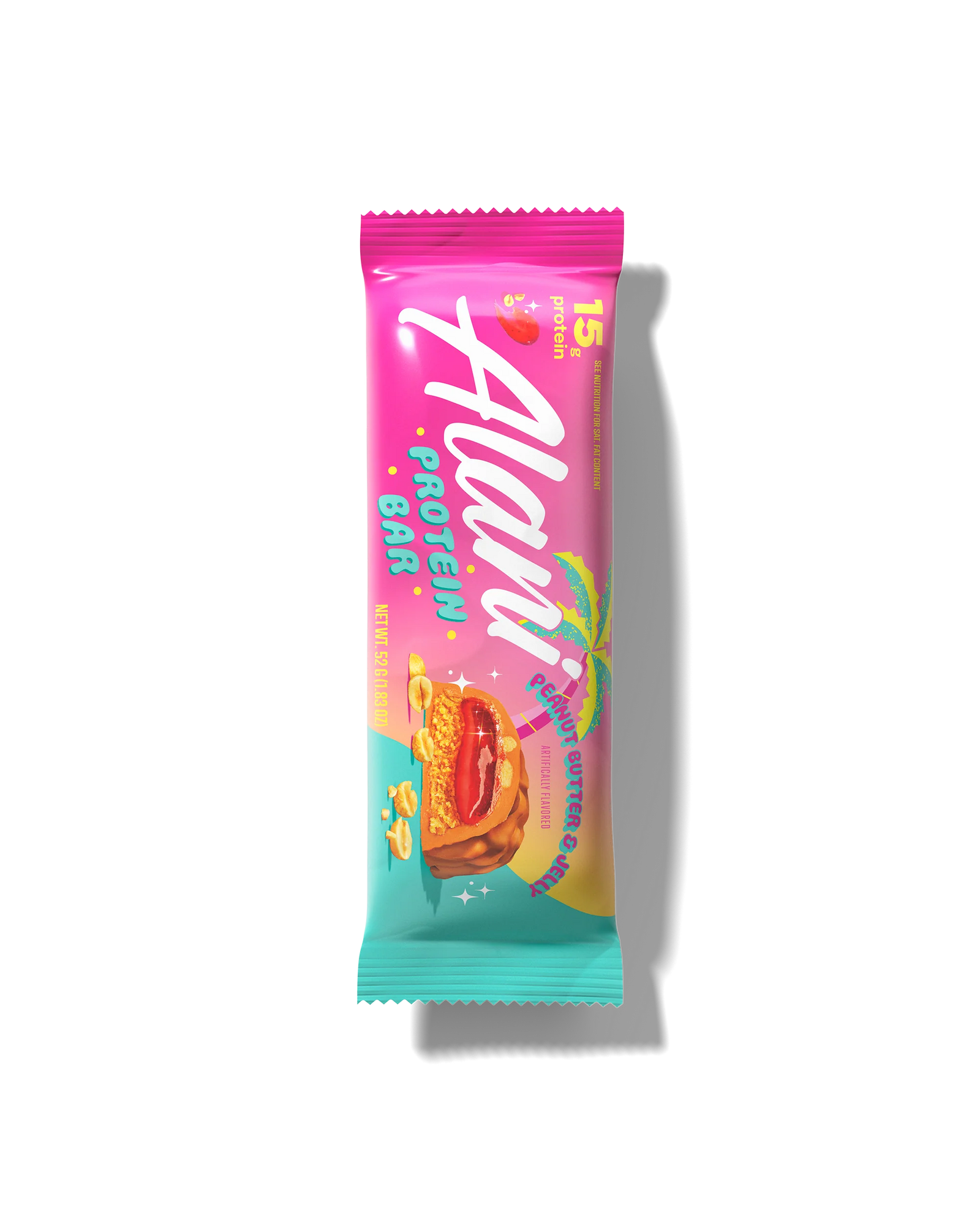 Peanut Butter and Jelly Protein Bar by Alani, 48g