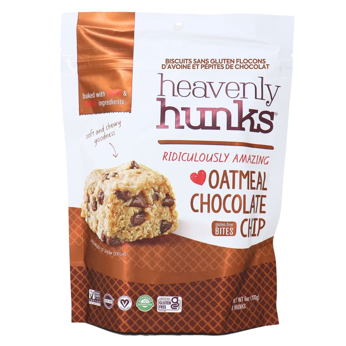 Gluten-Free Peanut Butter Chocolate Bites by Heavenly Hunks, 170g