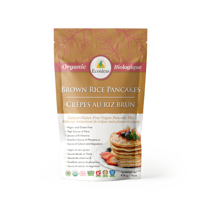 Organic Brown Rice Pancake By Eco Ideas, 454g