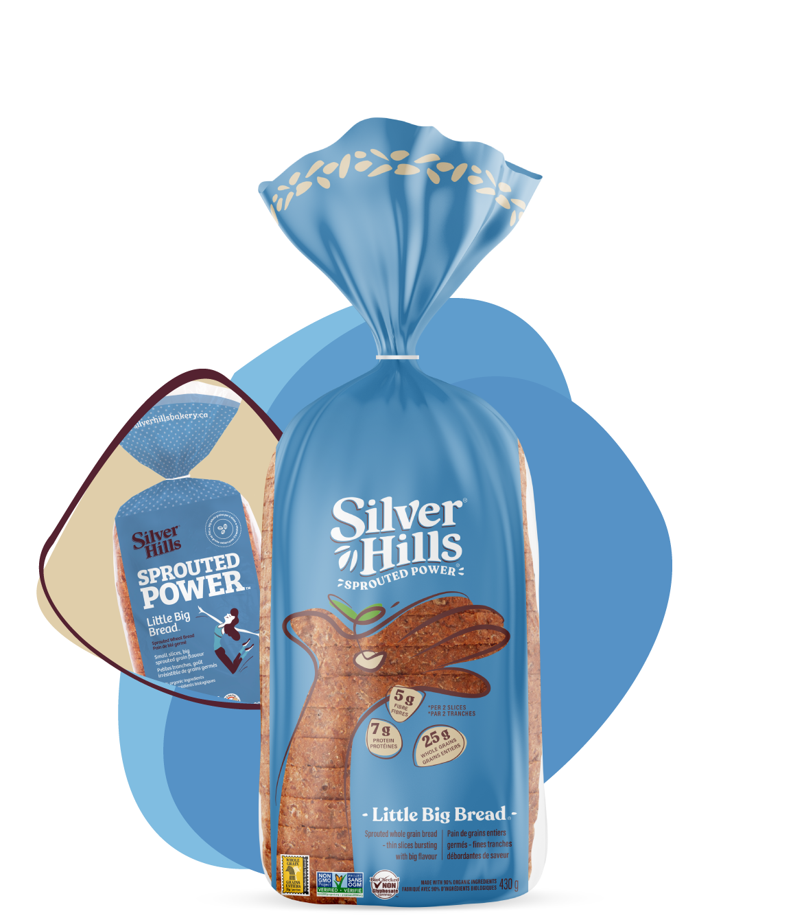 Little Big Bread de Silver Hills Bakery 430g 