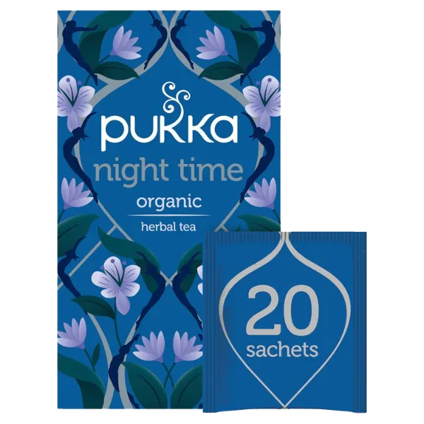 Organic Night Time Herbal Tea by Pukka