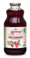 Organic Pure Cranberry Juice by Lakewood, 946 mL