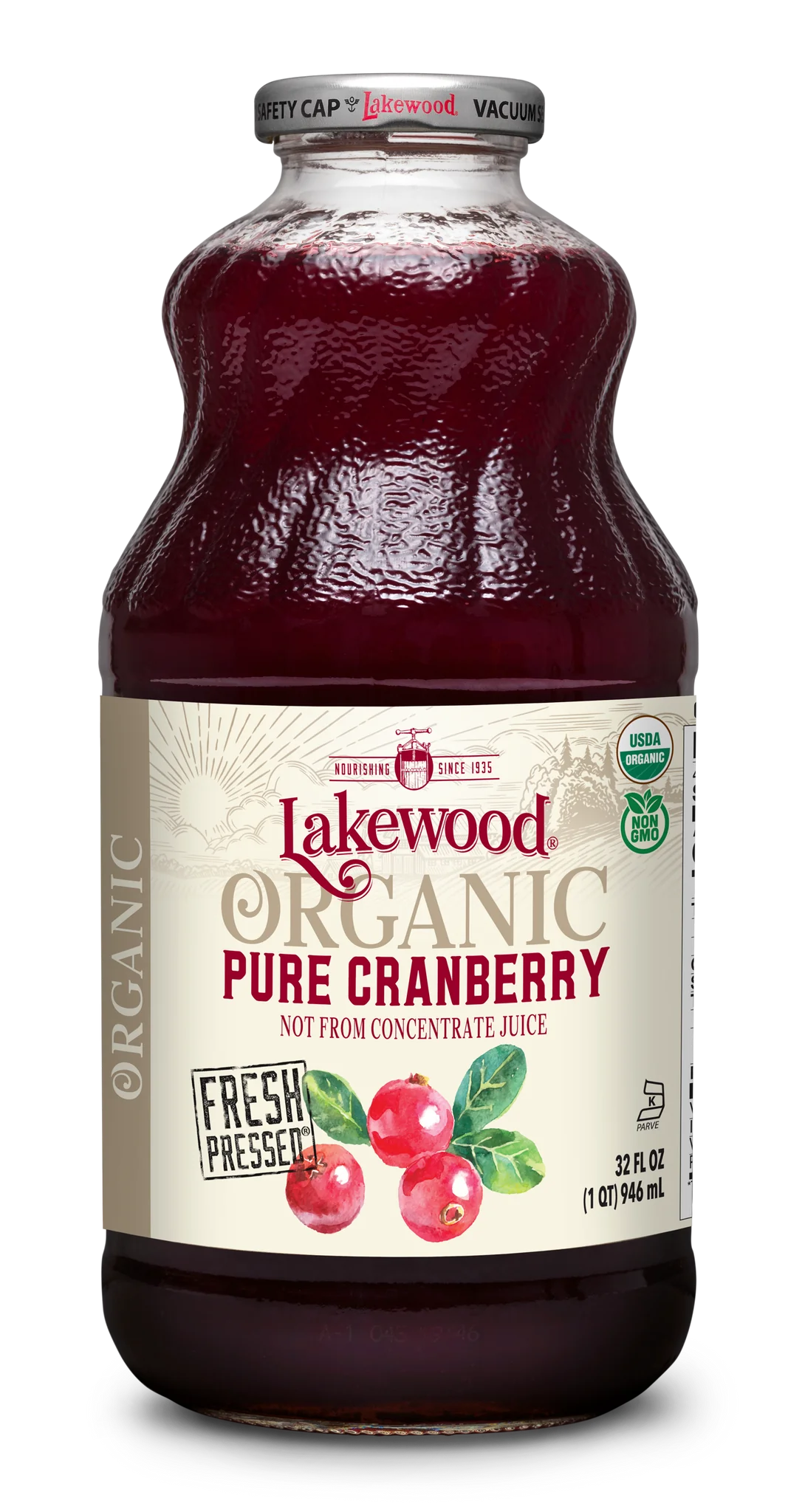 Lakewood jus de canneberge pur 946 mL