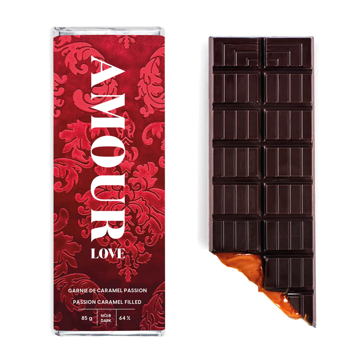 Caramel Dark Chocolate 70% by Chocolat Boréal, 85g