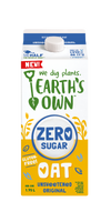 Unsweetened Original Oat Milk - Zero Sugar by Earth&#39;s Own, 1.75ml