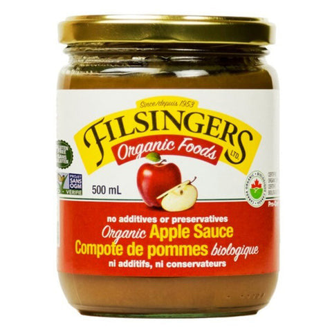 Organic Apple Sauce by Filsinger's, 500 ml