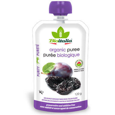 Organic Plum Purée by BioItalia, 120g