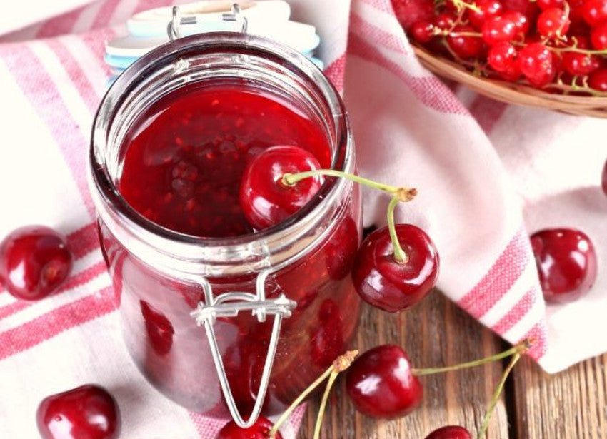 Romeo and Juliett Sour Cherries Spread by Punch Jams, 210 ml