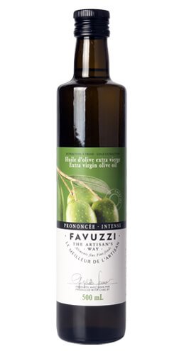Huile d'Olive Extra Vierge Intensité Robuste (Finition) de Favuzzi 500ml