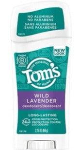 Long Lasting Wild Lavender Spring Deodorant for Women by Tom's of Maine 79g
