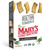 Mary&#39;s bio real thin huile d&#39;olive et poivre moulu 142 g