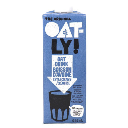Extra Creamy Oat Milk by Oat-ly, 946ml
