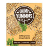 Organic Crackers Oregano by Oh My Yummies, 130g
