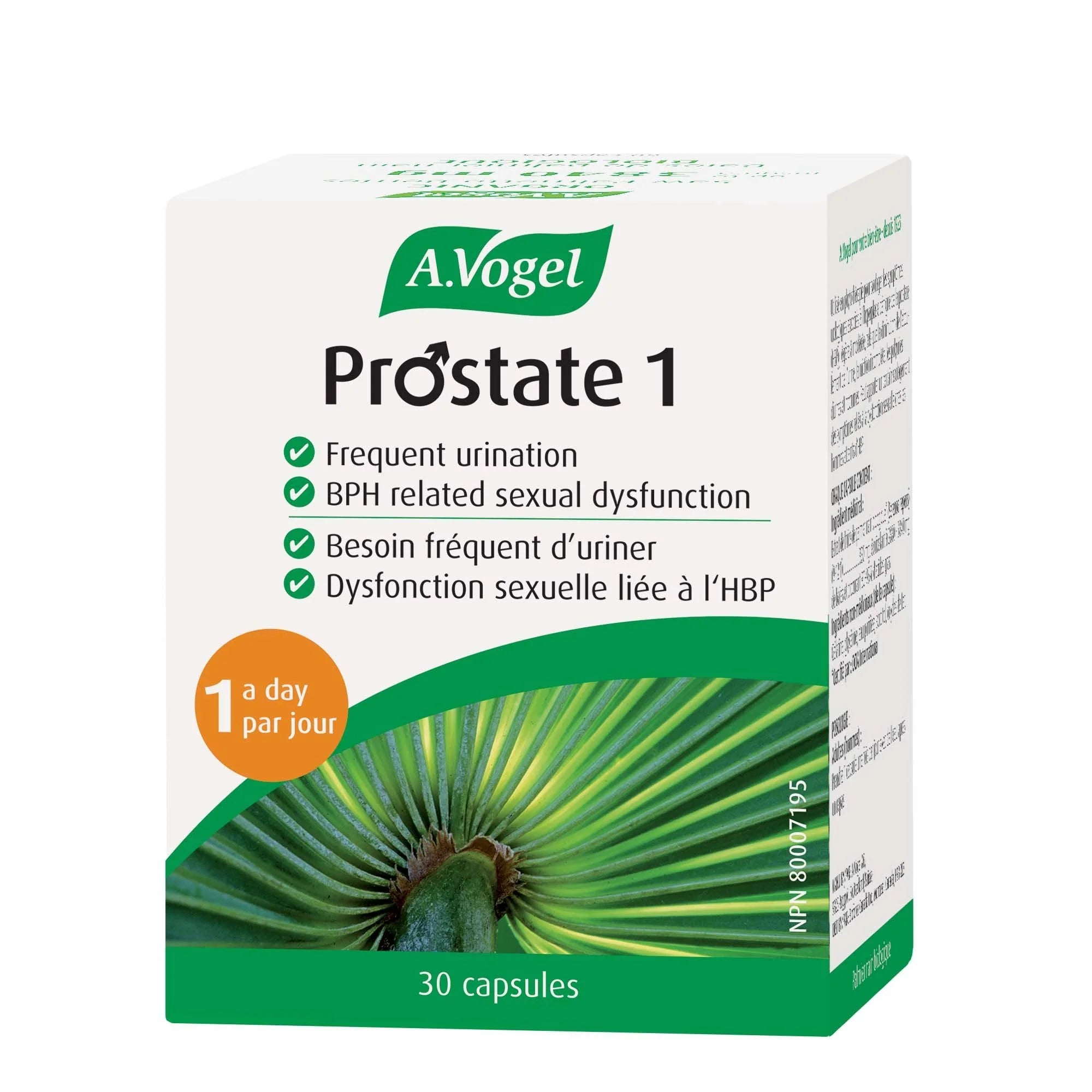 Prostate by A. Vogel 30 capsules, 3840 mg